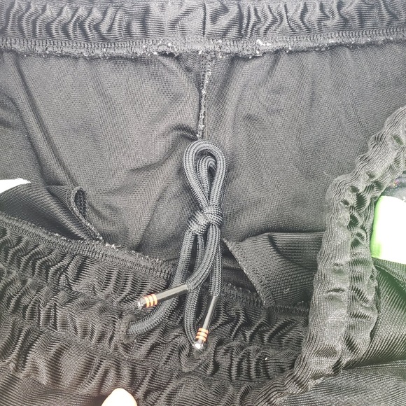 Adidas Festivo Men's M Basketball Shorts Black Neon Green Floral Athletic Long - Picture 11 of 16